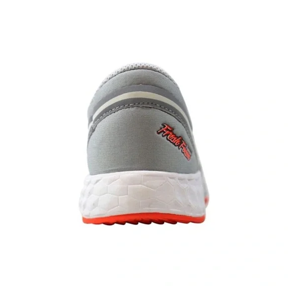 New Balance Women's Gray and Orange Running Sneakers - Picture 3 of 10